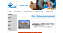 Desktop Screenshot of chirurgie-orthopedique-pasteur-brest.fr